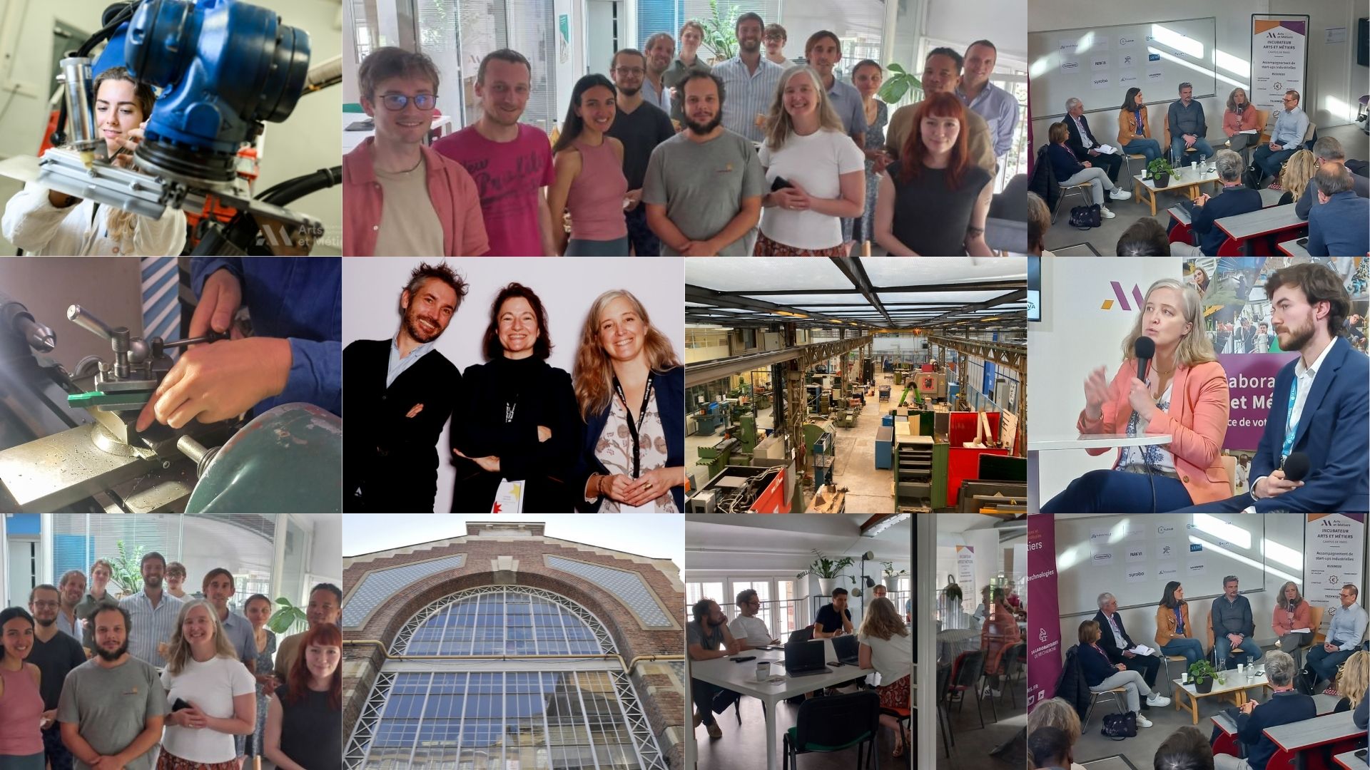 Events, trade shows, and competitions: Startups in the " Arts et Métiers " incubator are accelerating their growth