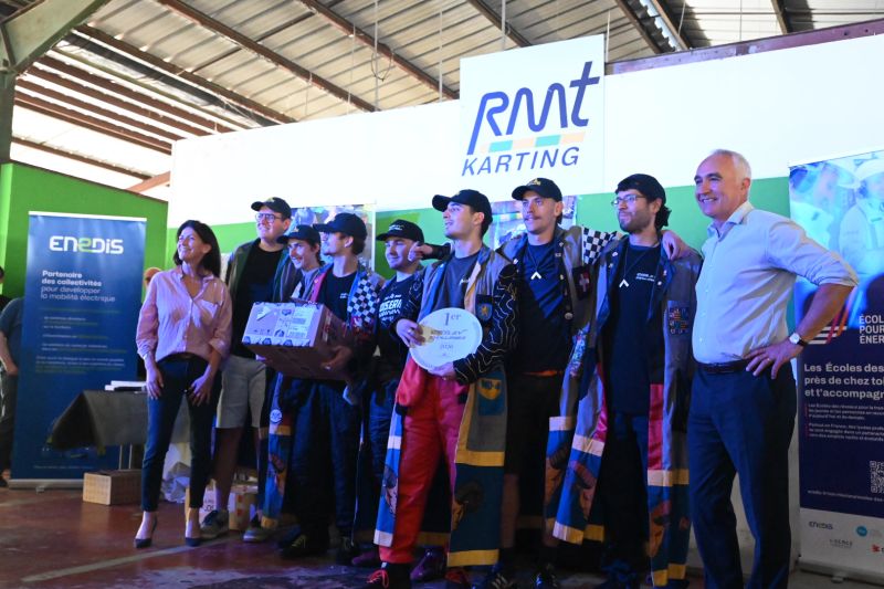 Check out the podium for the 2026 Enedis EV Challenge