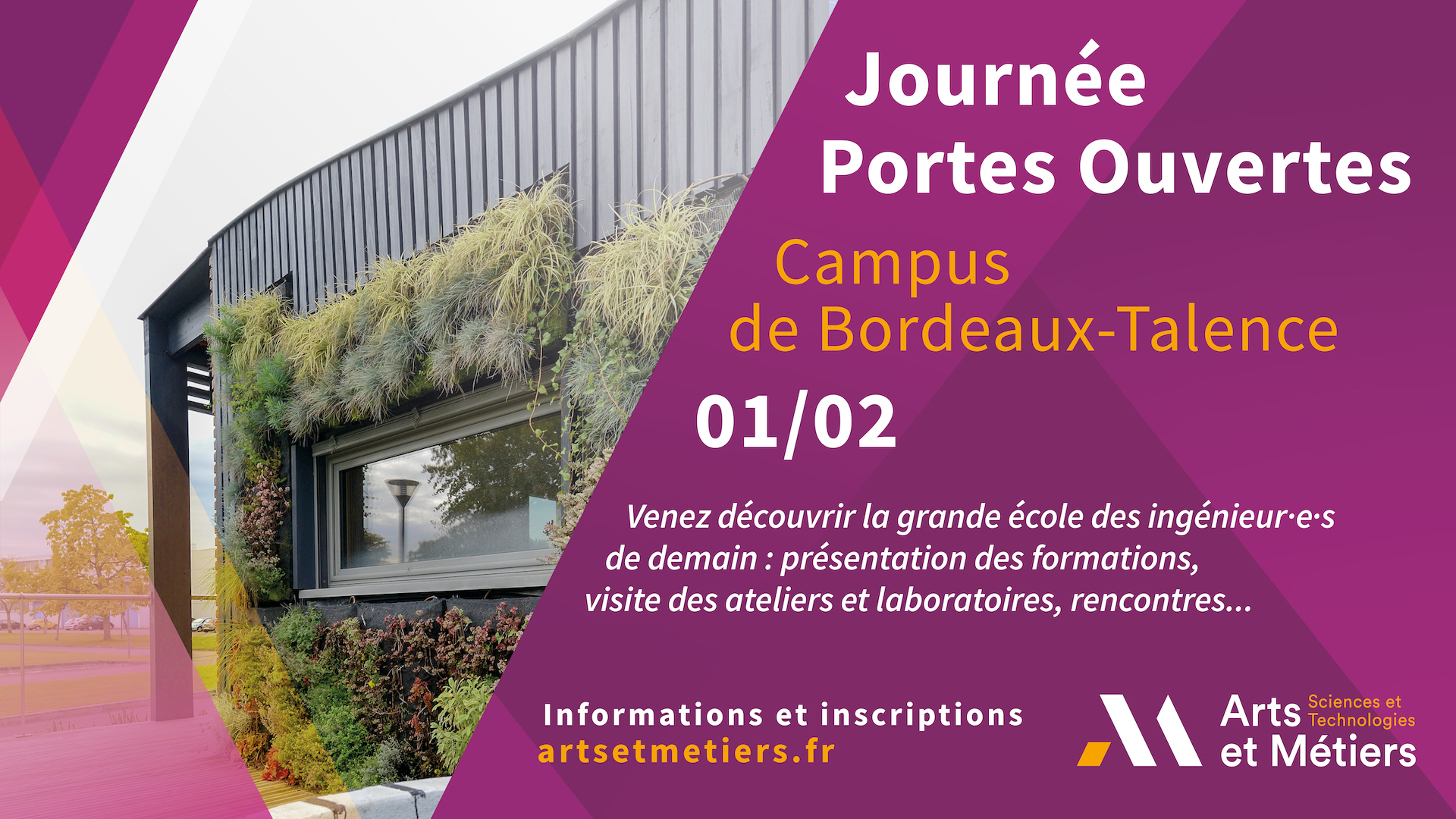 JOURNÉE PORTES OUVERTES - ARTS ET METIERS 2023