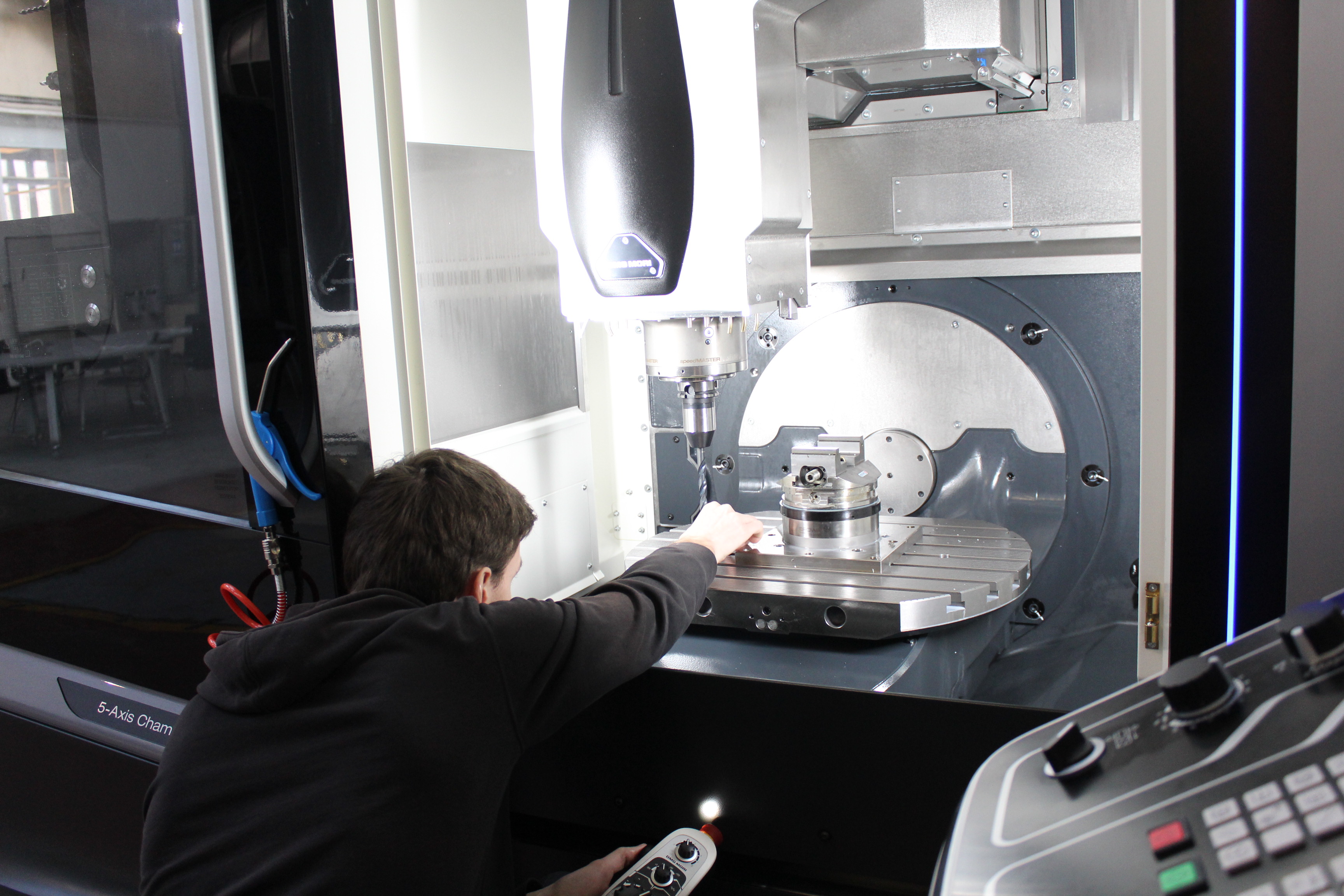 centre usinage mécatronique