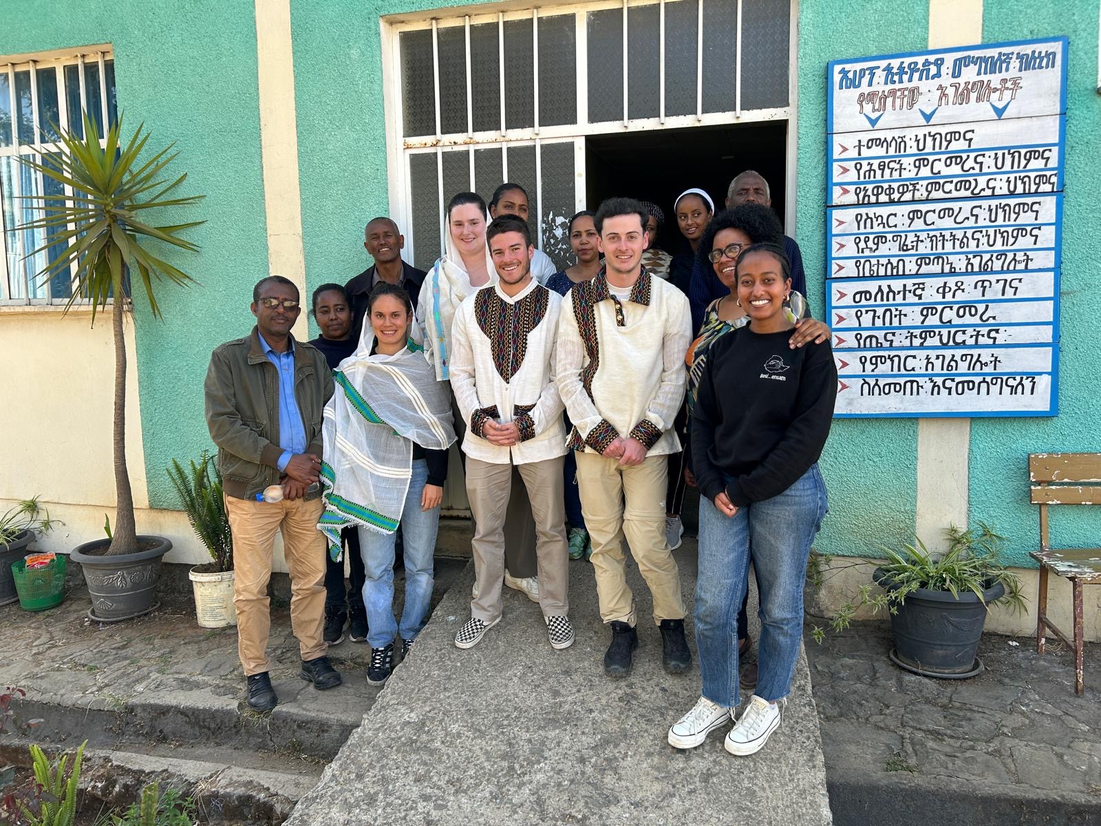 photo de groupe en Ethiopie