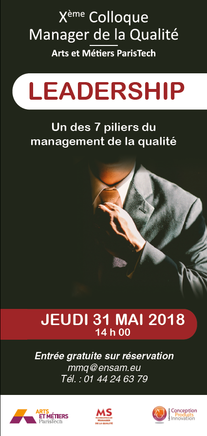 Affiche Xe colloque MS Manager de la qualité