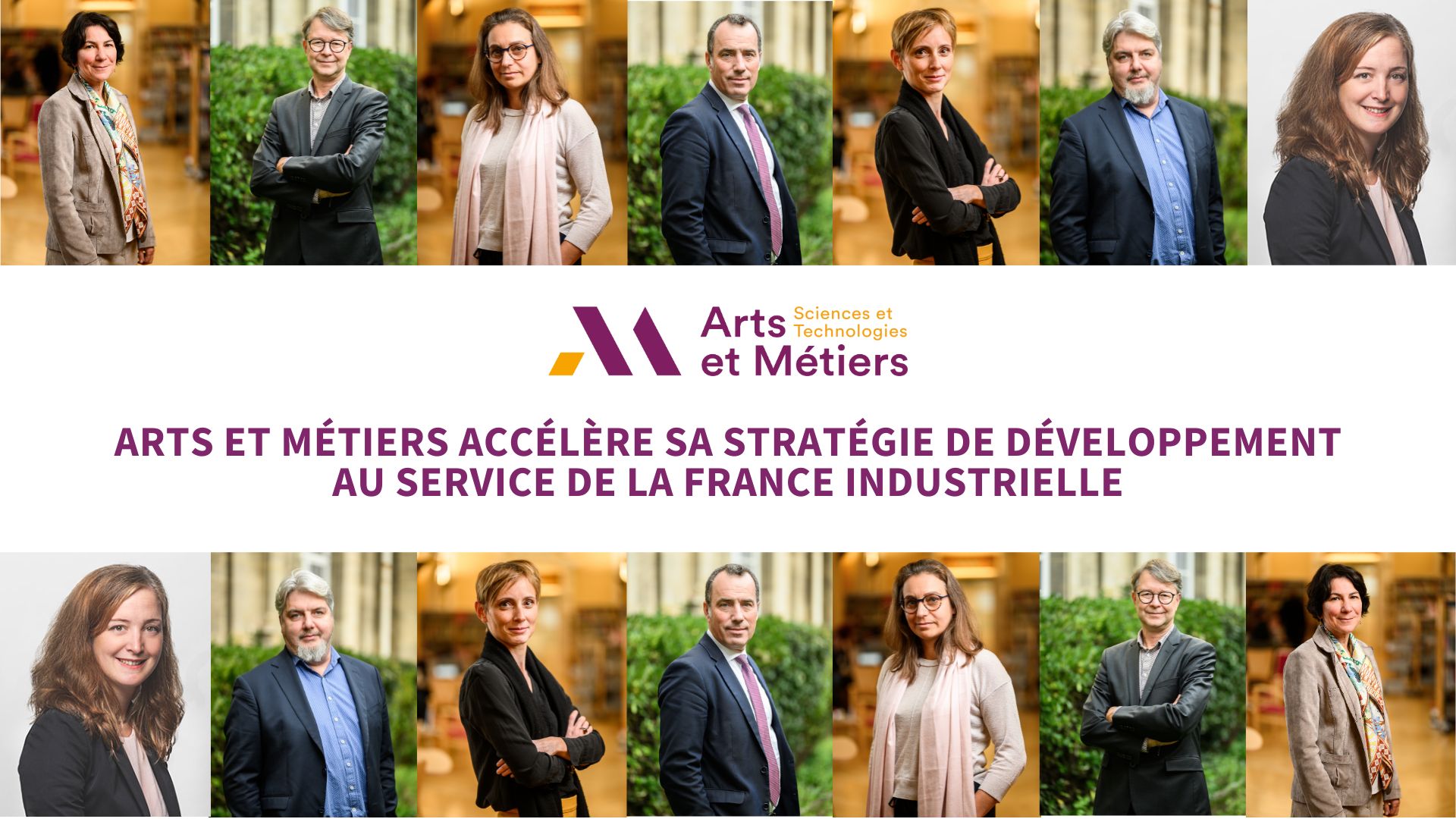 Arts et Métiers accélère sa stratégie de développement au service de la France industrielle - Conférence de Presse de rentrée 2024