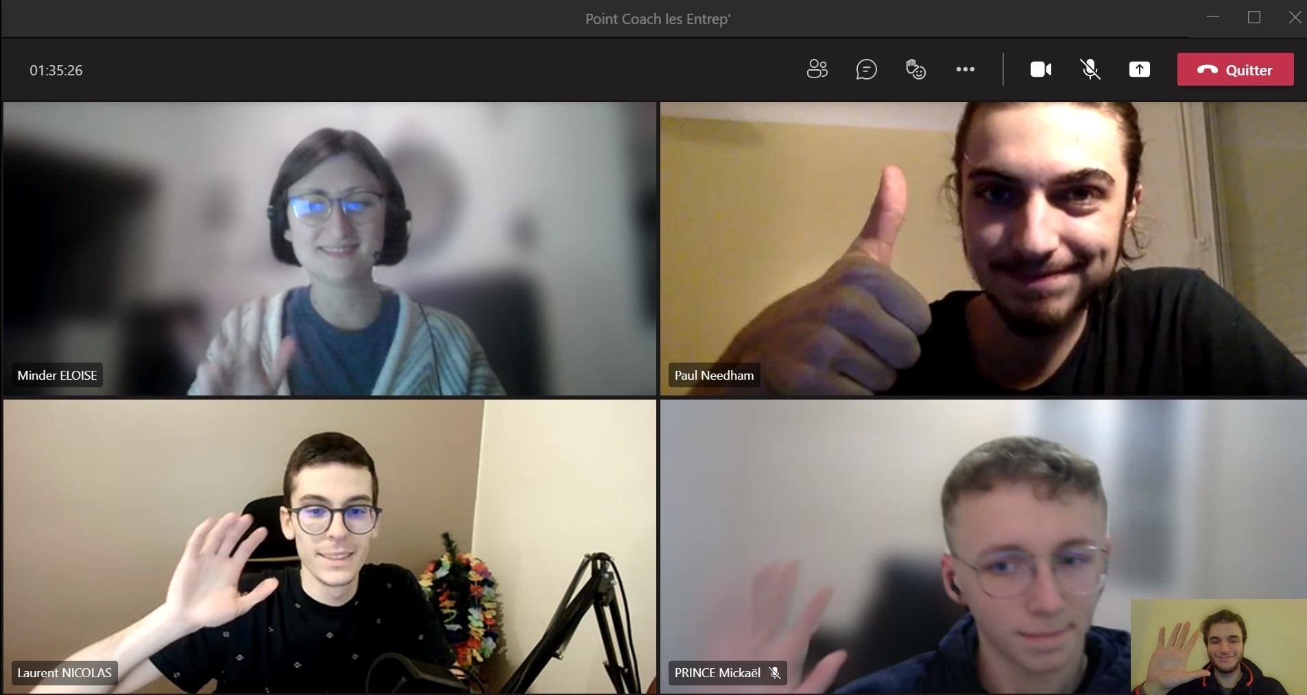 Les étudiants de Chalon-sur-Saône remportent le prix Numérique - monde connecté aux Entrep’ en Bourgogne. 