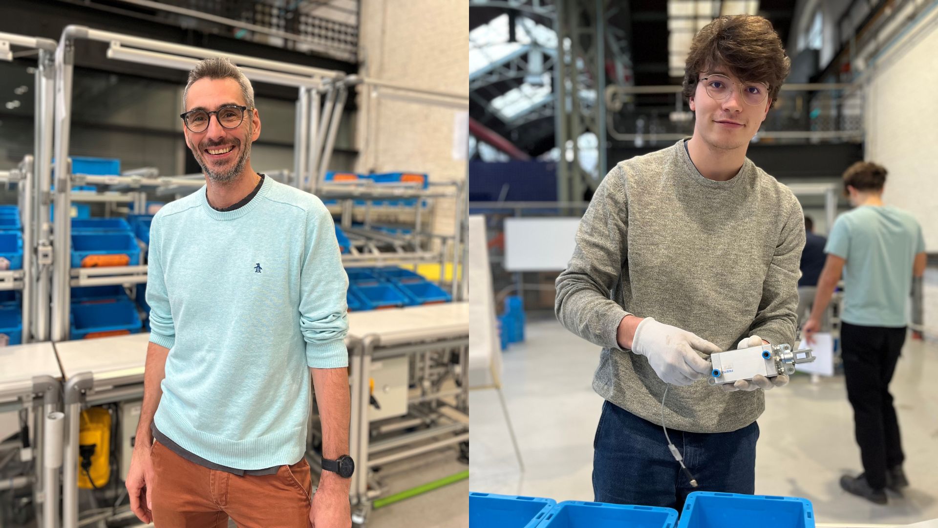 Anthony Quenehen et Antoine Trifot