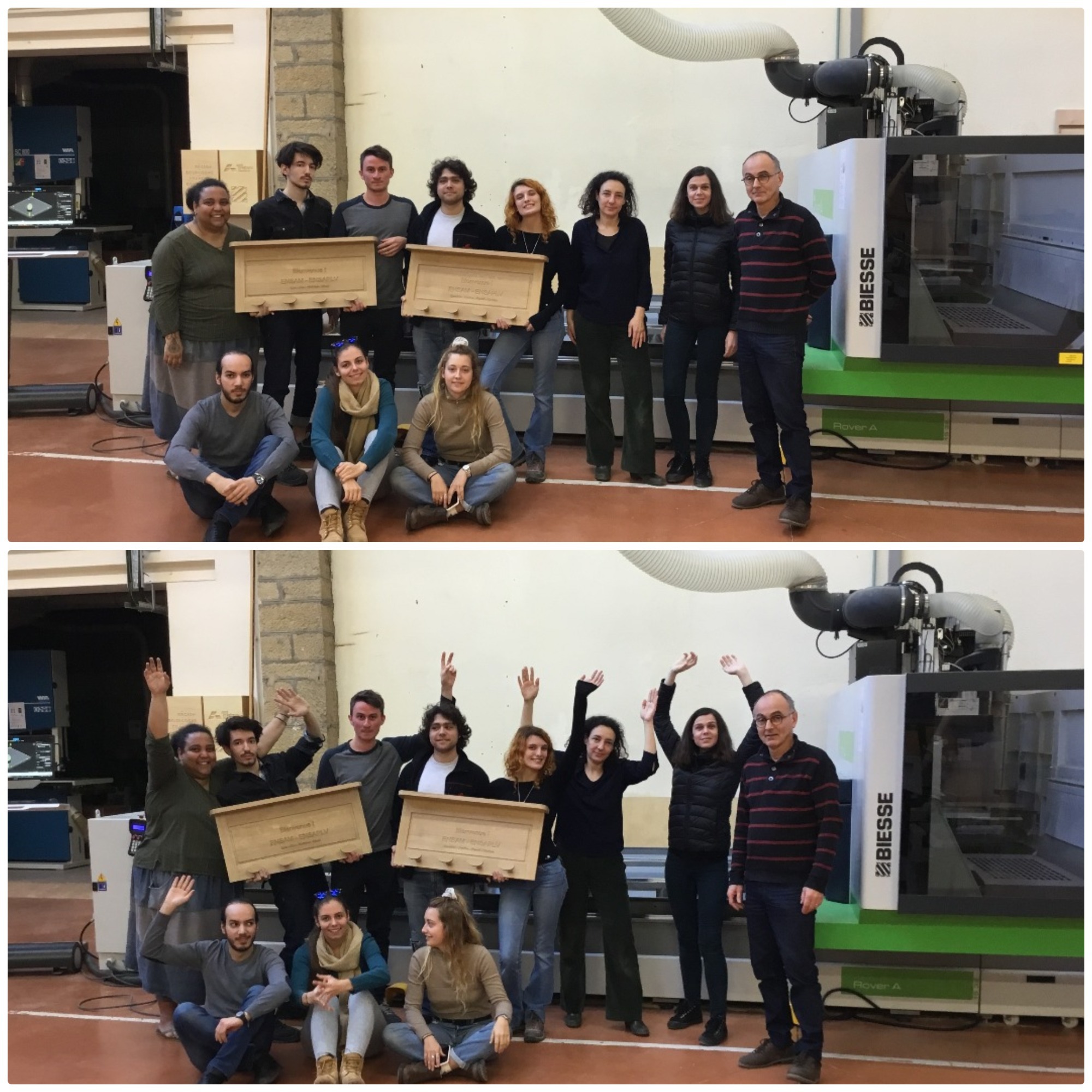 8 étudiants en immersion à Cluny