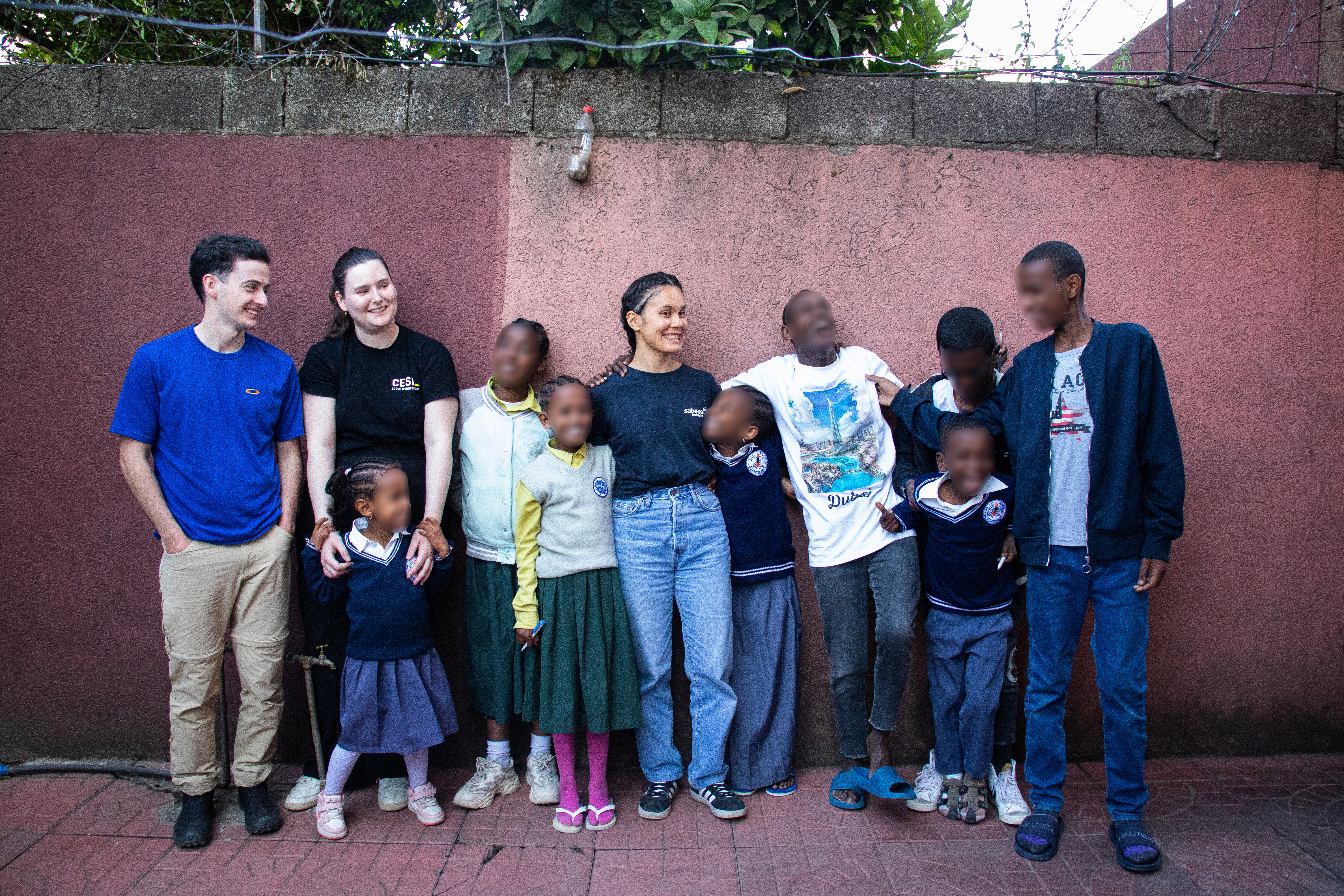 photo de groupe en Ethiopie