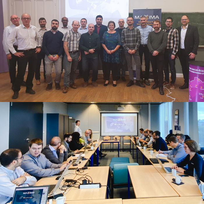 Deux événements de MAXIMA : le conseil consultatif du 18 septembre 2024 sur le campus de Paris et la revue des 18 mois du projet le jeudi 10 octobre 2024 à Bruxelles.