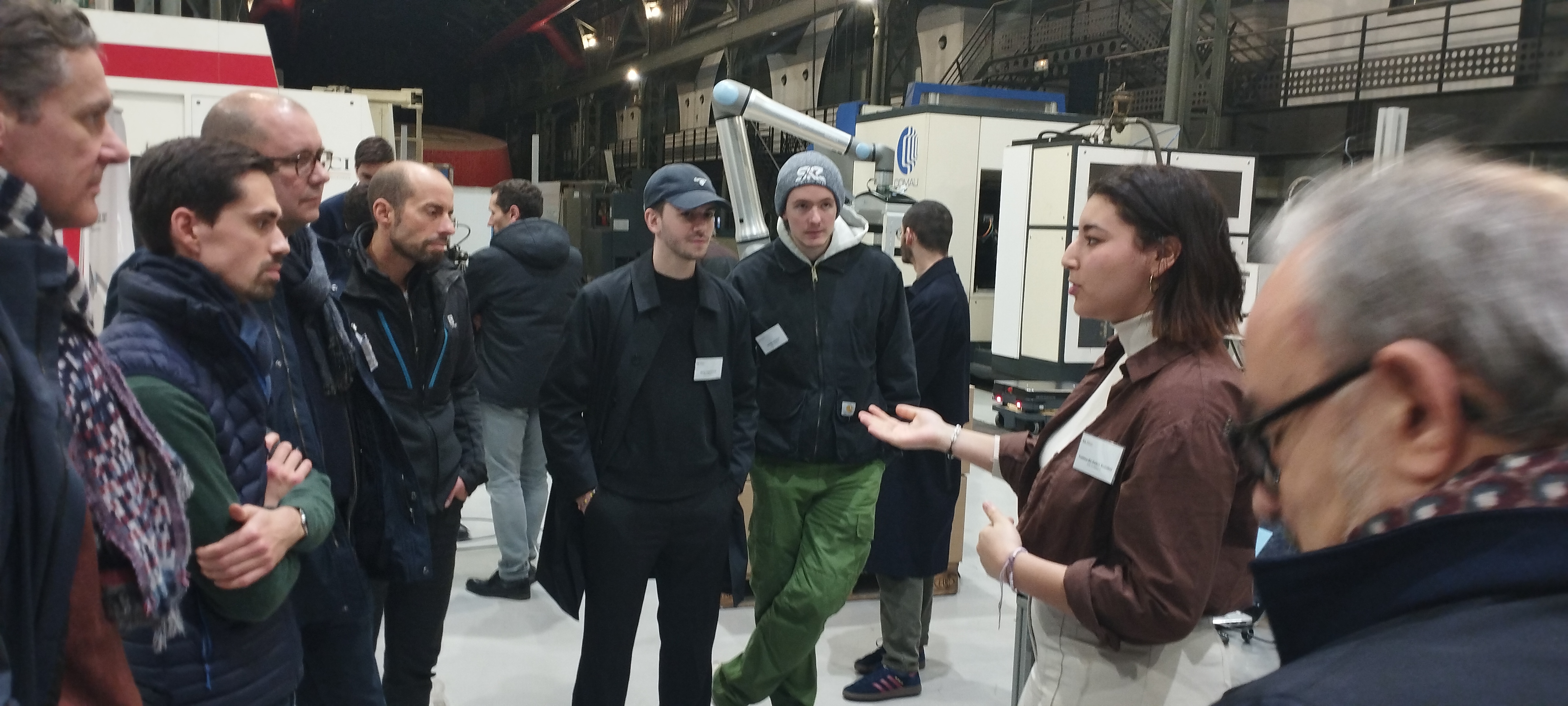 Visite des ateliers et de la ligne d'assemblage