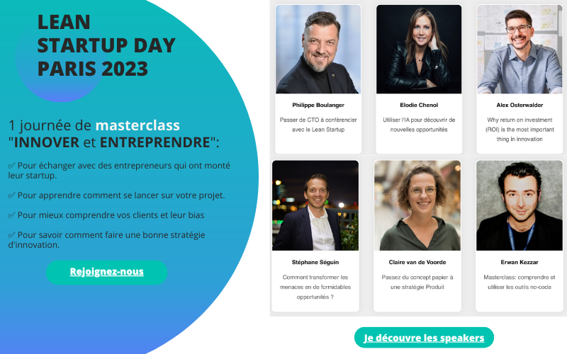 Lean Startup Day Design : intervenants