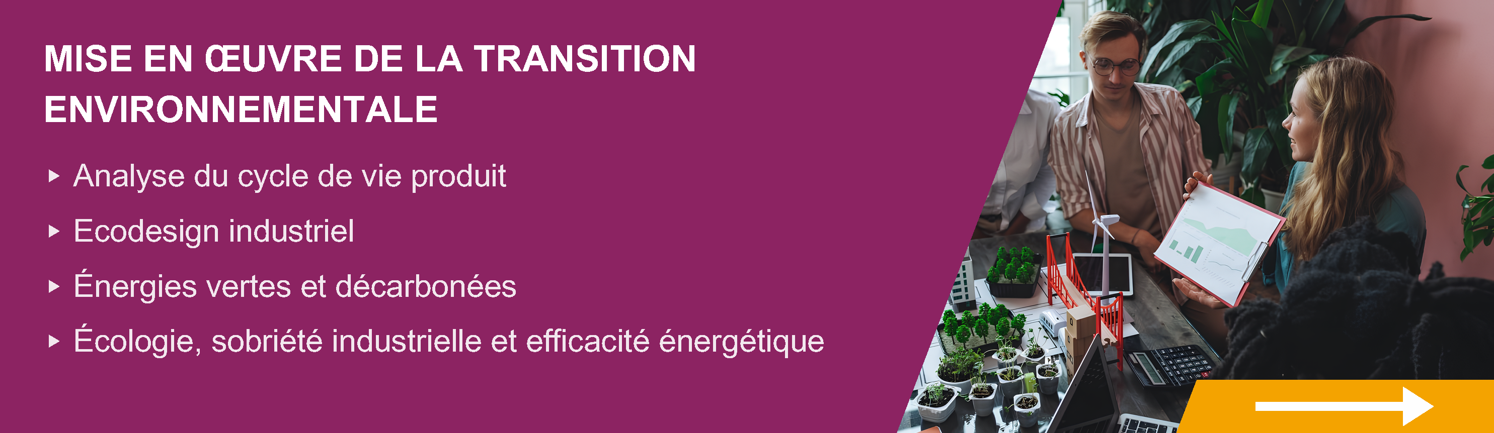 Formations courtes - Arts et Métiers - Mise en oeuvre de la transition environnementale