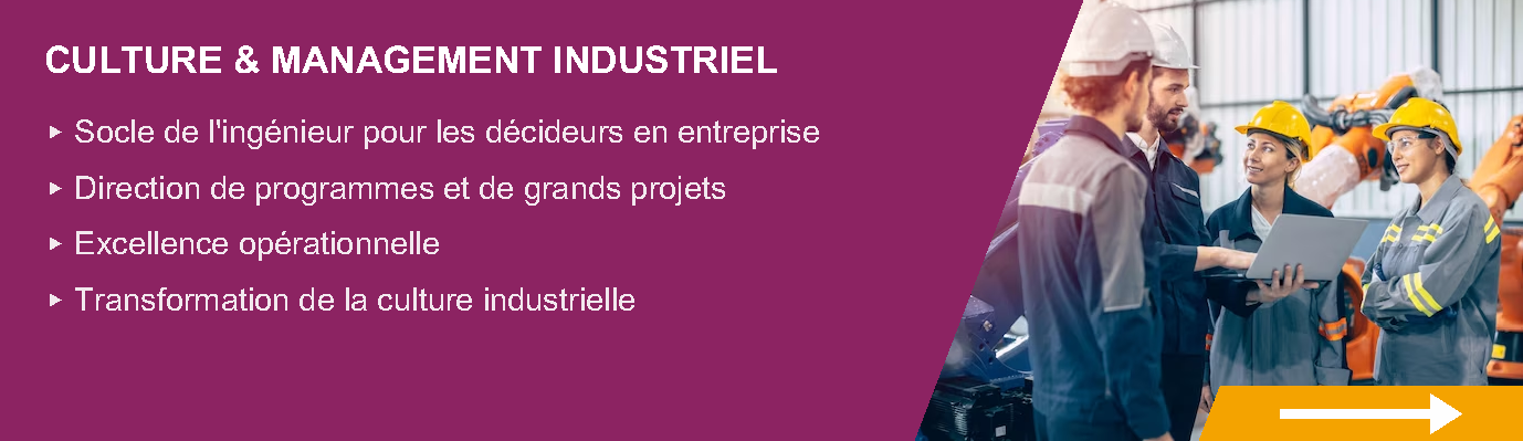 Formations courtes - Arts et Métiers - Culture & Management Industriel