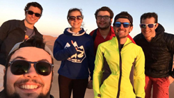 une partie de l'équipe