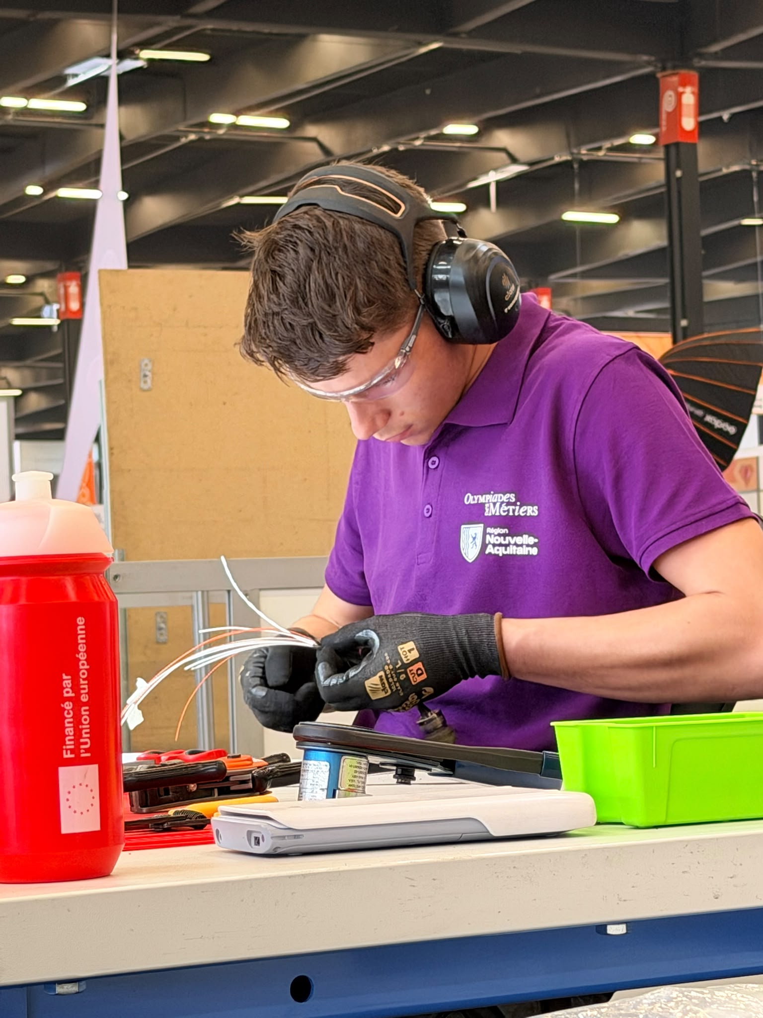 Grégoire Ballion au WorldSkills