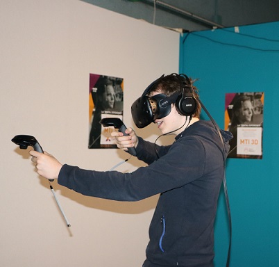 Expérience de tir à l'arc en réalité virtuelle