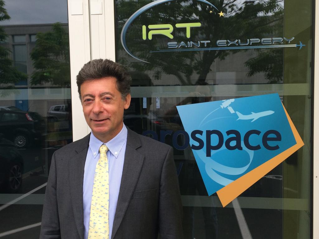 Xavier Aubard, directeur du campus de Bordeaux-Talence