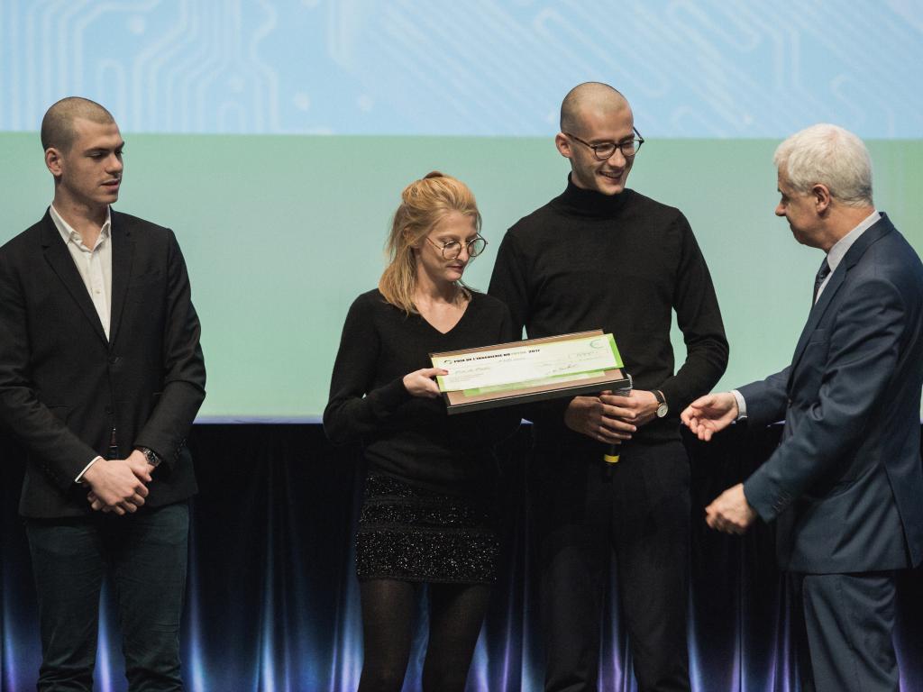 Prix de l'ingénierie du futur - remise du prix