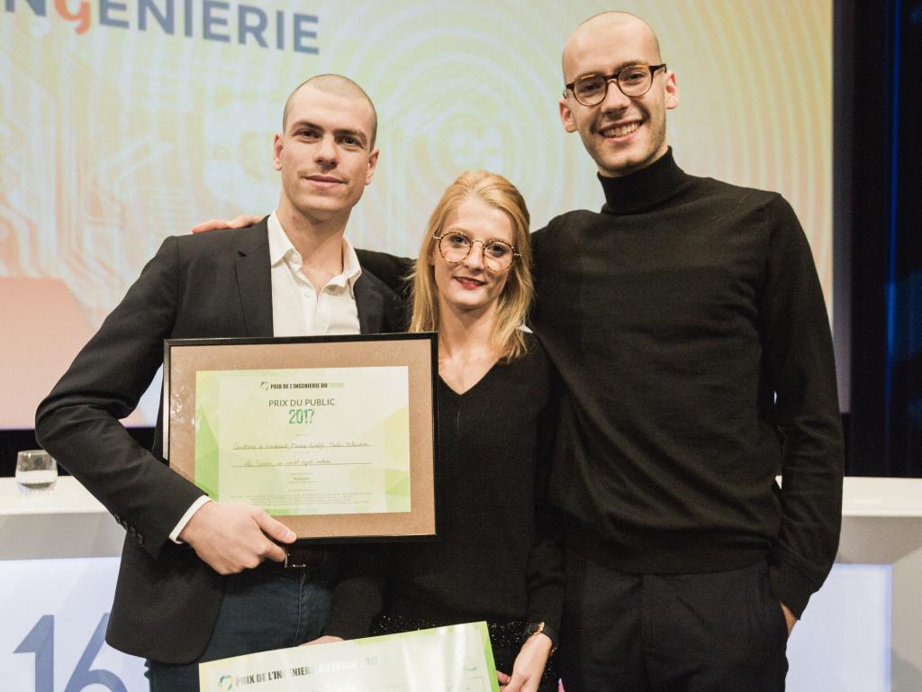 Prix de l'ingénierie du futur - photo de groupe de près