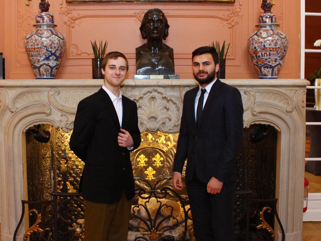 Antoine Yazbeck (à droite) et Patrick Jacquemont (à gauche)