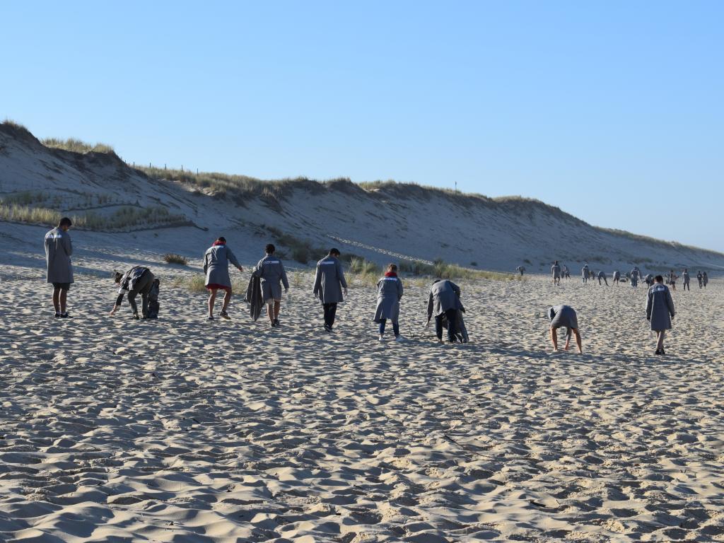 Nettoyage plage 1