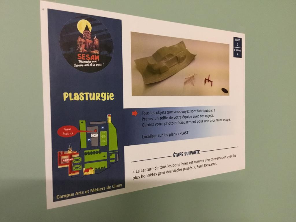 Les élèves ont joué à un jeu sérieux pour découvrir leur nouvel environnement de travail