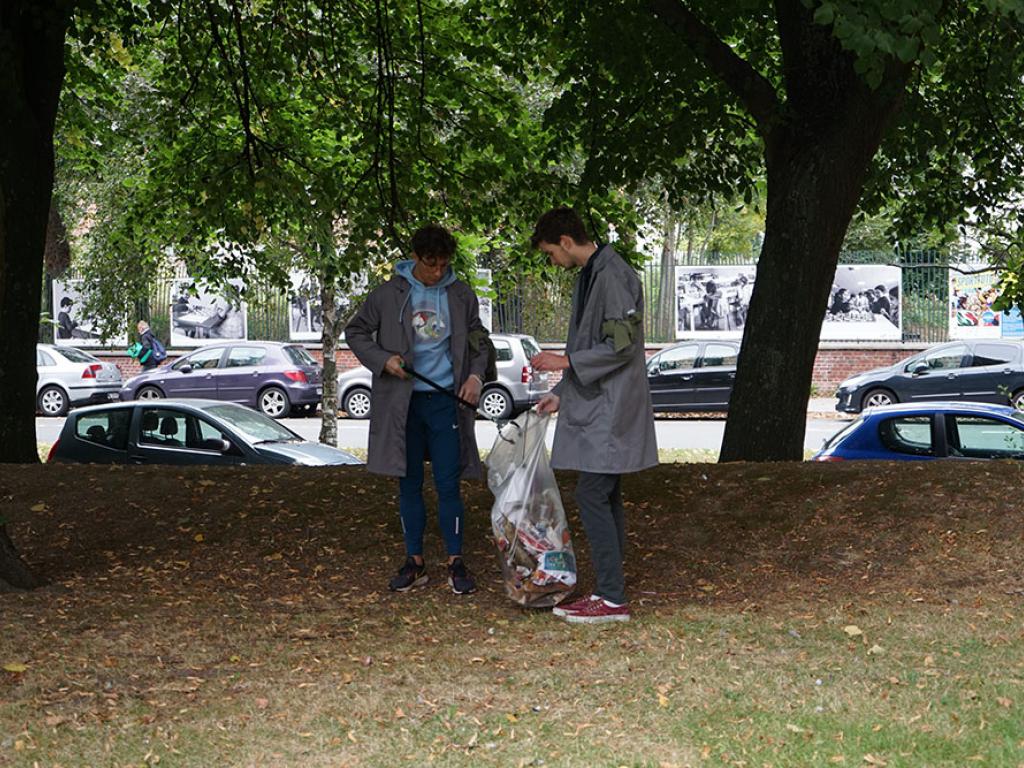 Après midi solidaire au service de la ville de Lille pour les élèves ingénieurs 