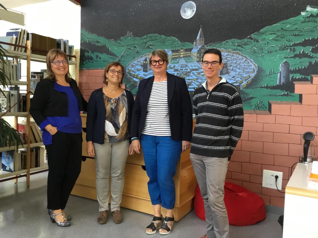 Avec l'appui de Régine Geoffroy, Agnès Bourg, Christine Chevignard et David Prat ont piloté le projet Amarres.