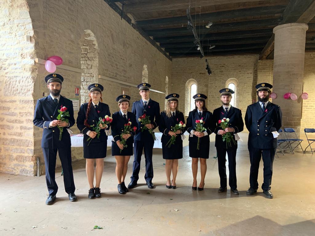 Le groupe d'étudiant mobilisé