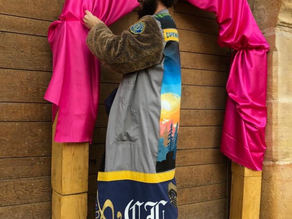 Ils ont fabriqué une arche pour la Marche Rose