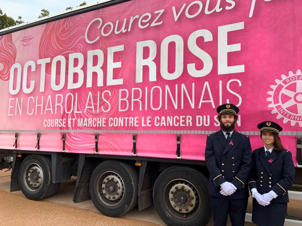 La Marche Rose a eu lieu le 12 octobre 2019 sur Cluny