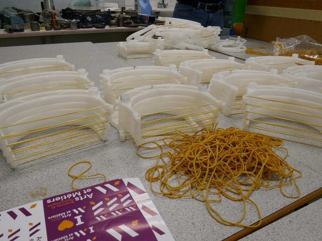 support visière angers