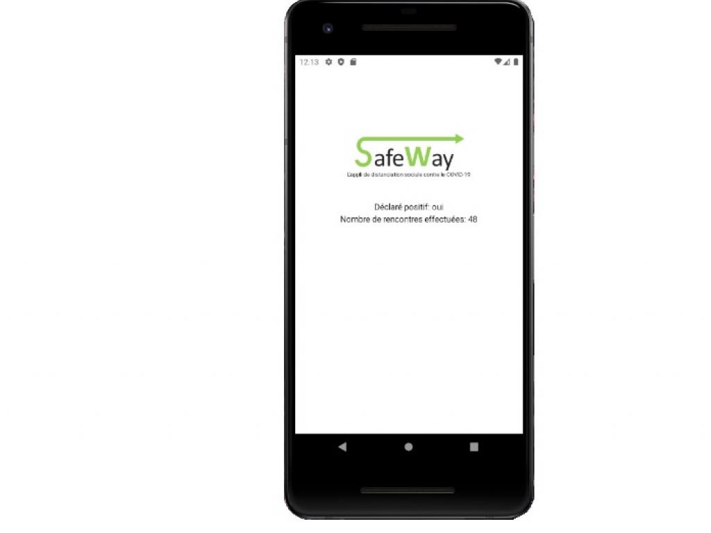 Un boitier relié via une application smartphone