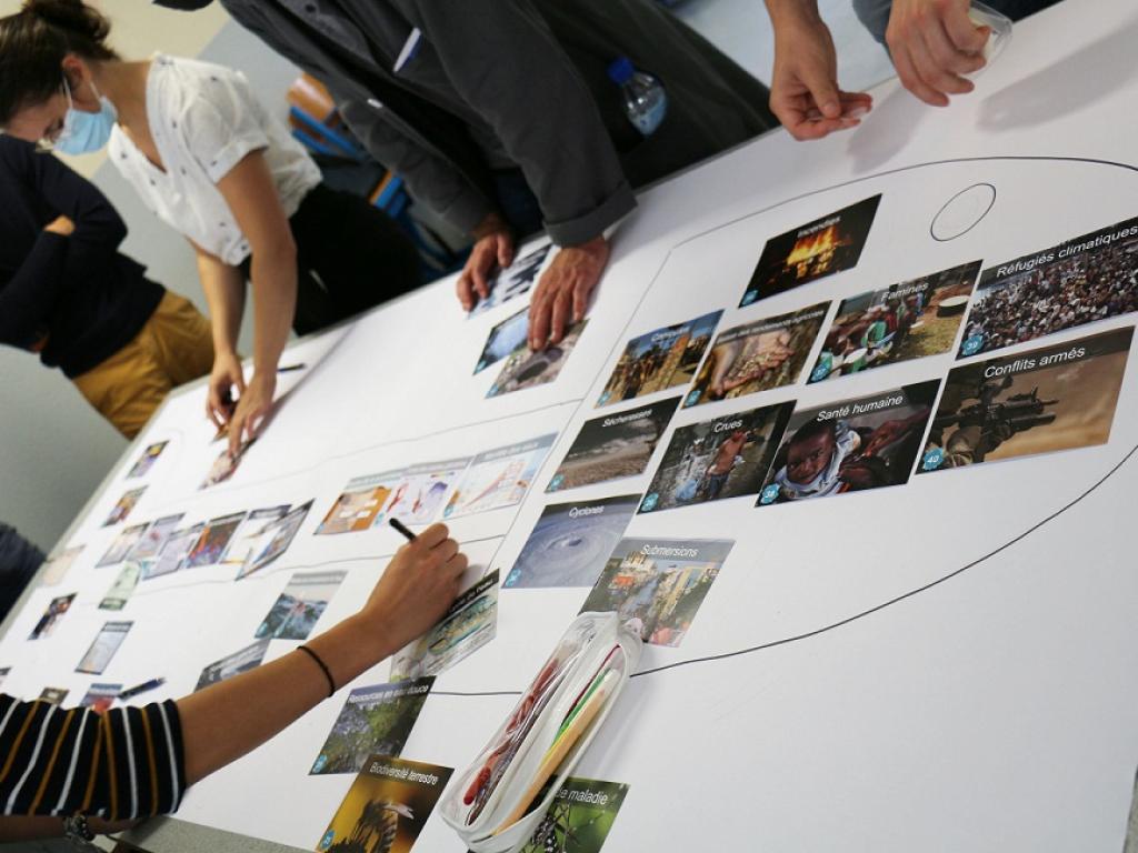 Fresque climat Campus 8