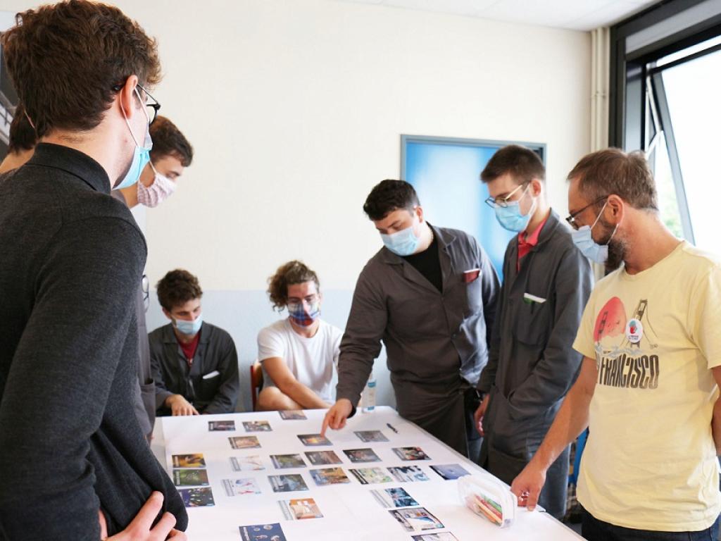 Fresque climat Campus 9