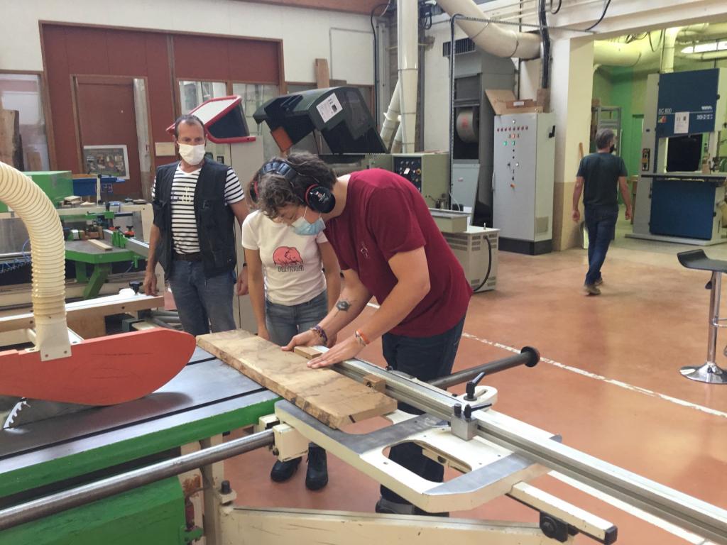 8 étudiants architectes de l'ENSAPLV en immersion sur le campus Arts et Métiers de Cluny