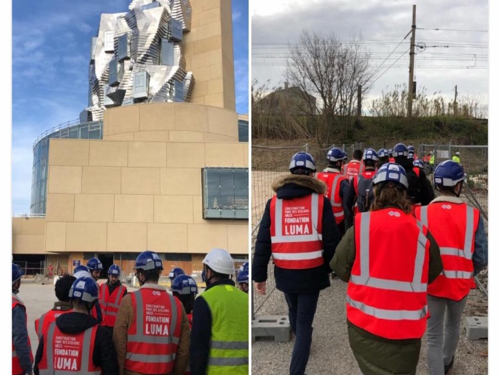 Visite de chantier Vinci Energies