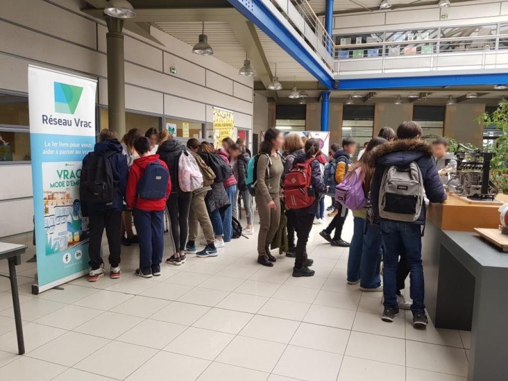 Ils étaient plusieurs a se rendre à la 1re édition du forum en Vrac.