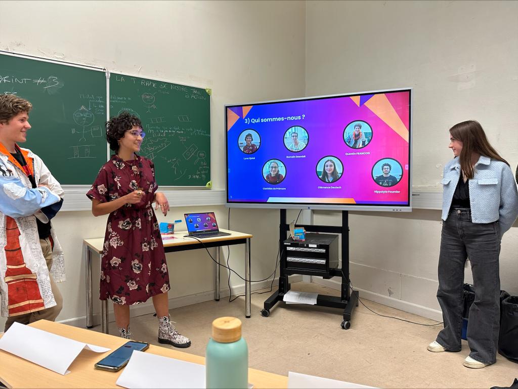 Restitution de l'étude en fin de journée devant le groupe classe