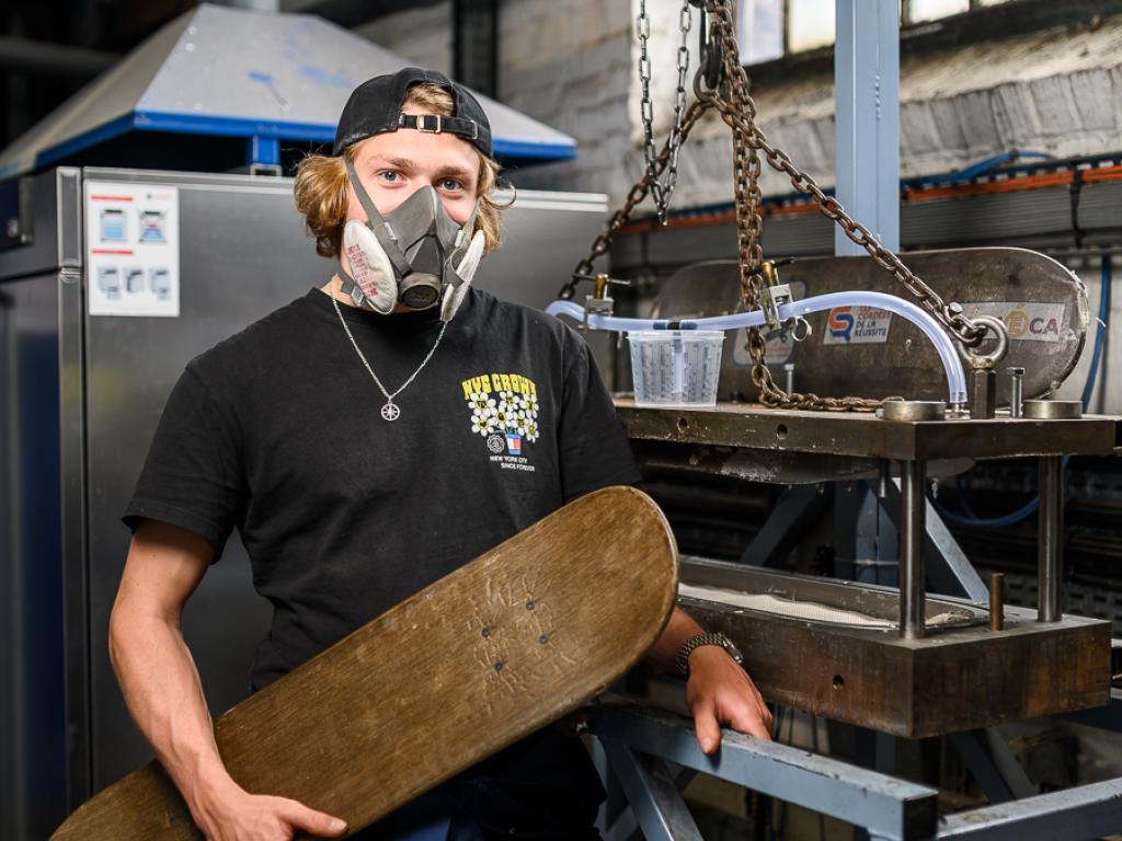 Cordées de la réussite : Les élèves des collèges et lycées encordés auront l'opportunité de fabriquer une planche de skateboard ou un trophée