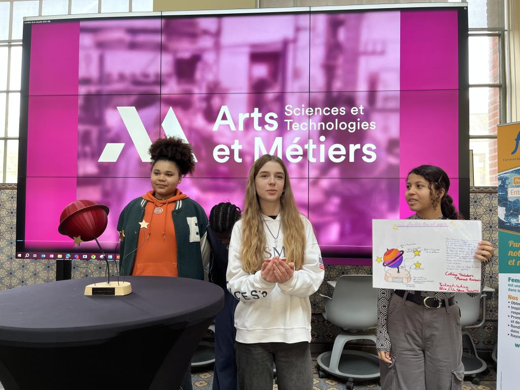 Groupe trophée collège de Roubaix