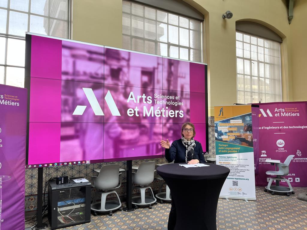 Elen Duval de l'association Femmes Ingénieures