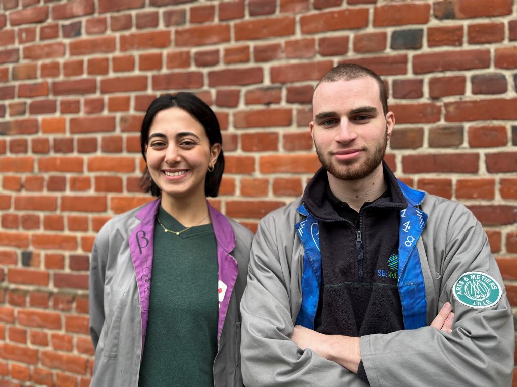 Lina et Martin, VP Solidarité