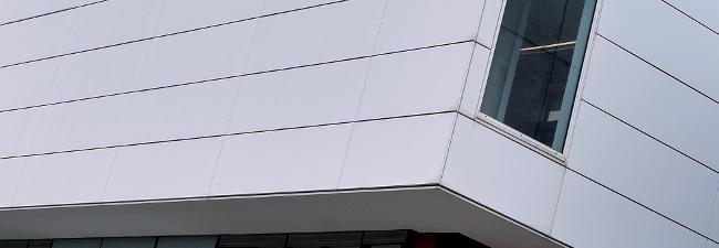 Visuel de l'entrée du campus de Metz