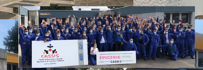 Les étudiants du campus Arts et Métiers de Metz ont rénové les locaux associatifs de l'association CASSIS