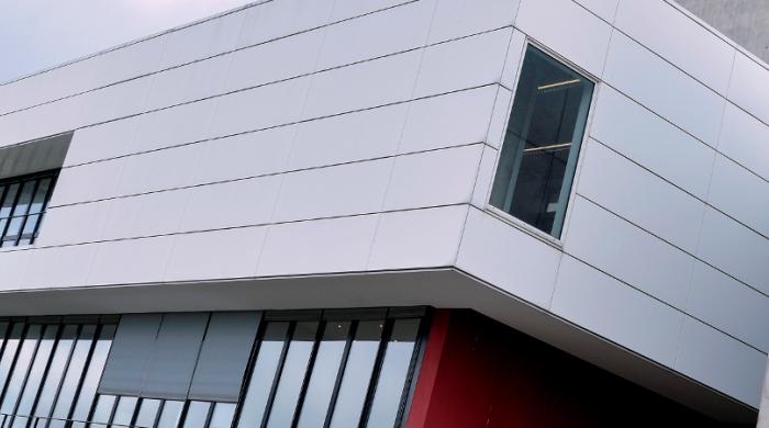 Visuel de l'entrée du campus de Metz