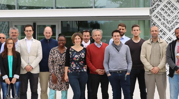 Inauguration Laval Virtual Center équipe Arts et Métiers de Laval