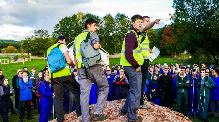 Les élèves de 1re année relève le Défi
