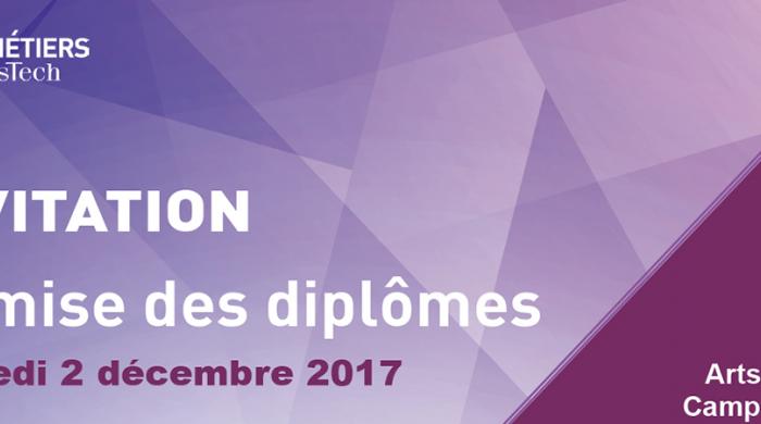 Cérémonie remise diplôme campus Arts et Métiers Angers