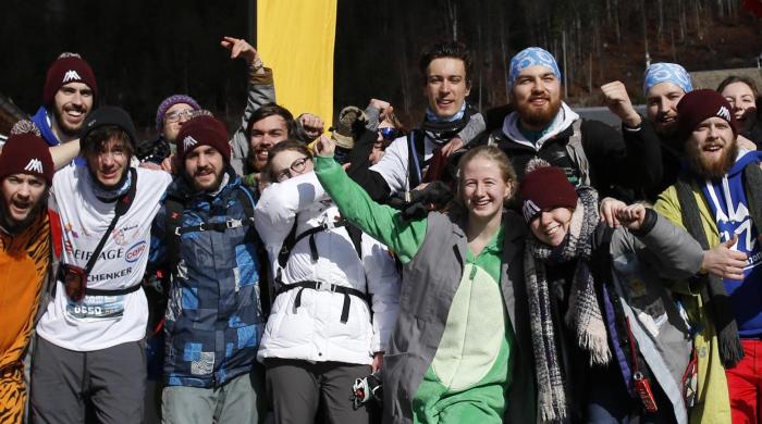 L'équipe 2017 de l'Oxfam Wintertrail