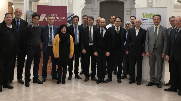 Inauguration du laboratoire commun à Dynfluid et Valeo : ISYTHERM